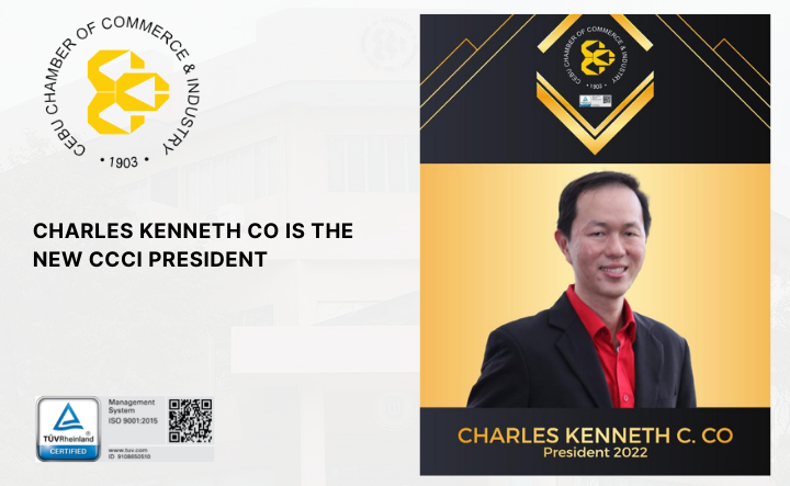 CHARLES KENNETH CO IS THE NEW PREXY OF CCCI