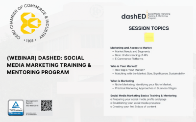 (WEBINAR) dashEd: Social Media Marketing Training & Mentoring Program