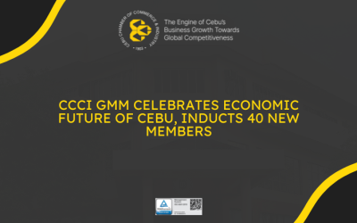 CCCI GMM CELEBRATES ECONOMIC FUTURE OF CEBU, INDUCTS 40 NEW MEMBERS