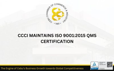 CCCI maintains ISO 9001:2015 QMS Certification
