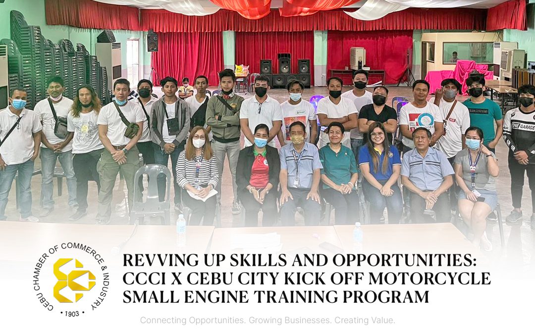 Revving Up Skills and Opportunities: CCCI X Cebu City Kick Off Motorcycle Small Engine Training Program