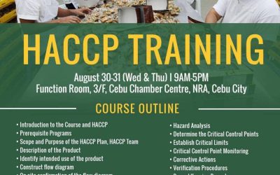 HAZARD ANALYSIS AND CRITICAL CONTROL POINTS (HACCP) TRAINING