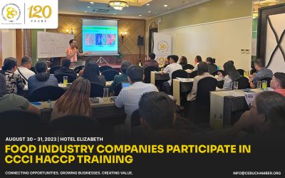 Food Industry Companies participate in CCCI HACCP Training