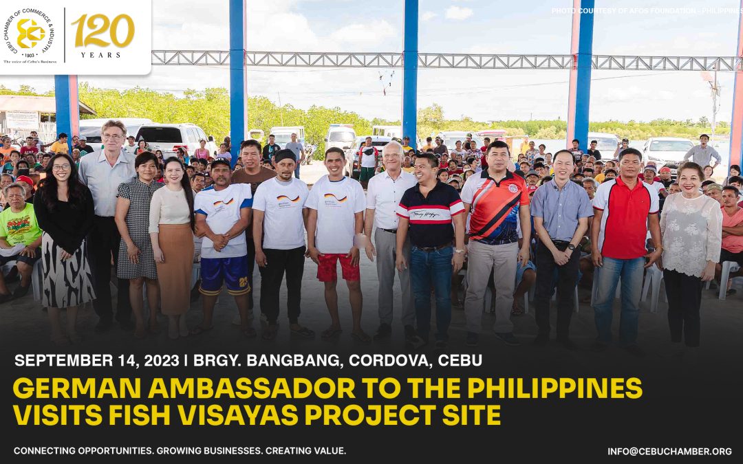 German Ambassador to the Philippines visits FISH Visayas Project Site
