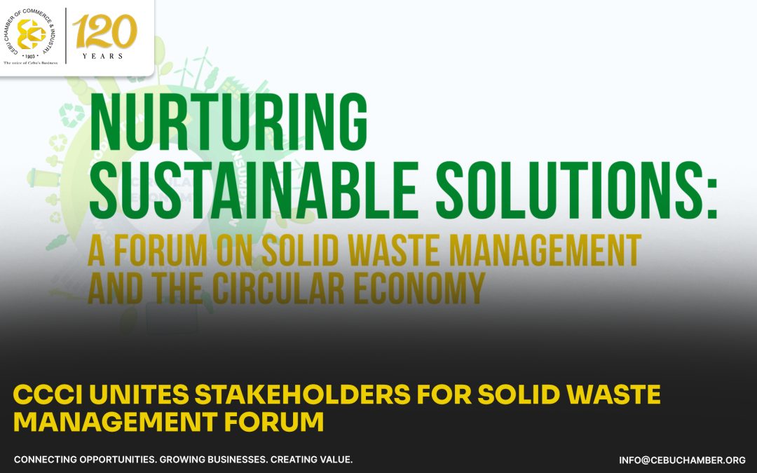 CCCI Unites Stakeholders for Solid Waste Management Forum 