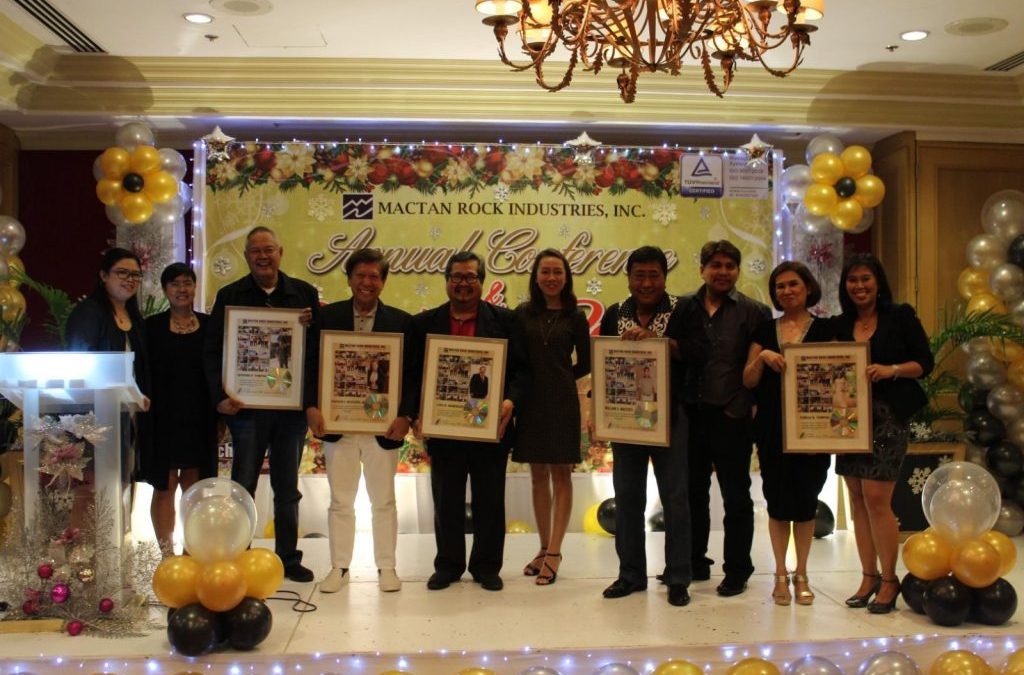 Mactan Rock Industries Inc. Forges Ahead as Water Treatment Vanguard, Lauded at CCCI’s Gala Night