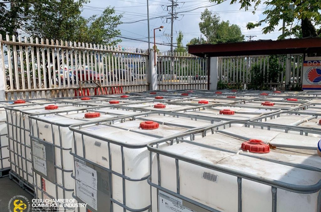 CCCI Facilitates Turnover of 30 IBC Tanks to Boost Water Resilience in Mandaue City